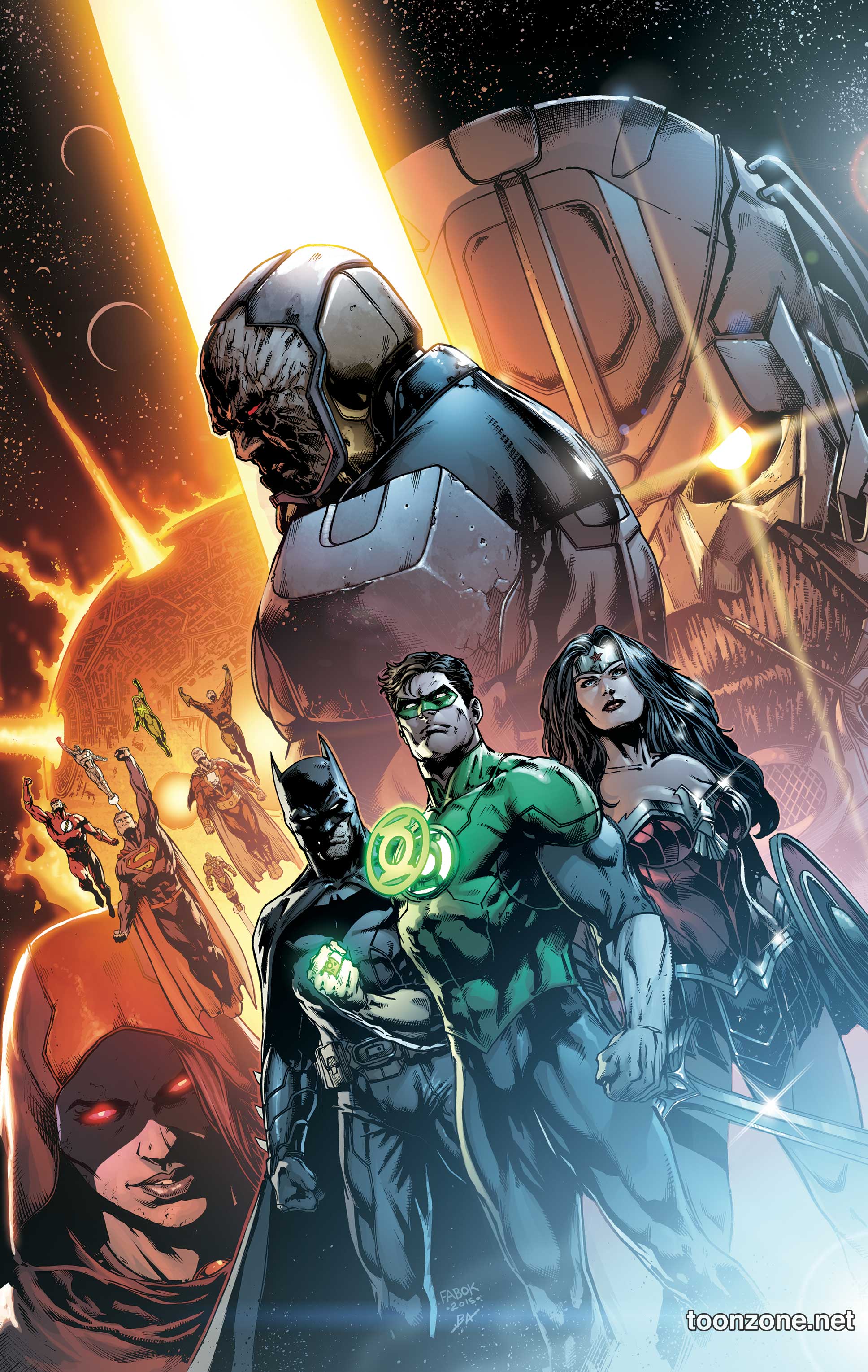 Darkseid and Justice League